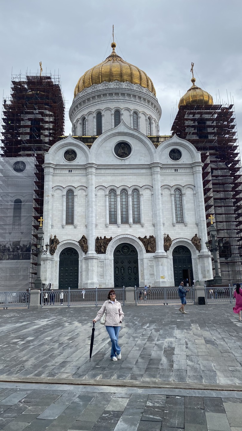Групповая экскурсия в храм Христа Спасителя (Ирина)