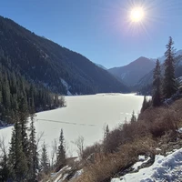 Фото отзыва 3: экскурсия "Алматинская классика: озёра Каинды и Кольсай, Чёрный и Чарынский каньоны"