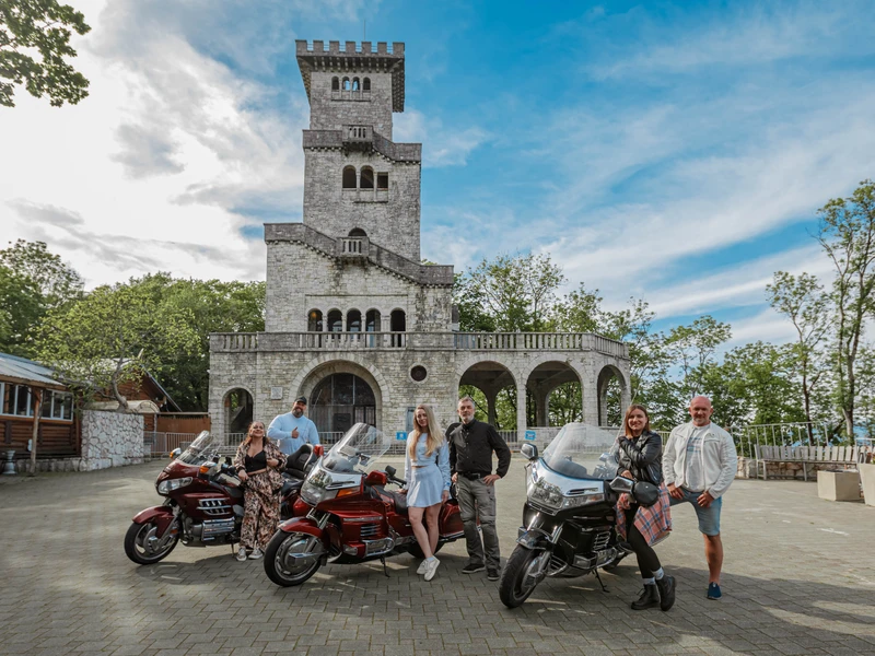 Мотопрогулка на гору Ахун - из Адлера