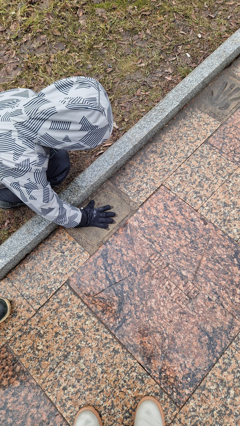 Выборг в компании художника (Анастасия)