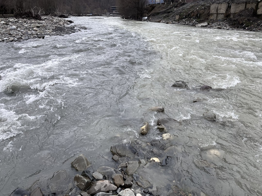 Всем рекомендую хотя бы раз побывать в зимних-послезимних горах. У Дианы не получилось провести экскурсию, но