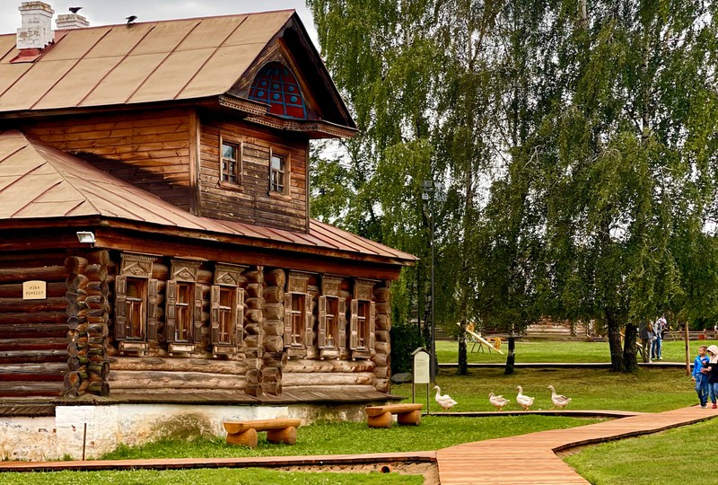 Фото отзыва 2: экскурсия "Детская экскурсия в Музей деревянного зодчества"