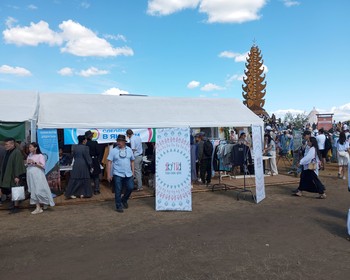 Первый день национального праздника Ысыах