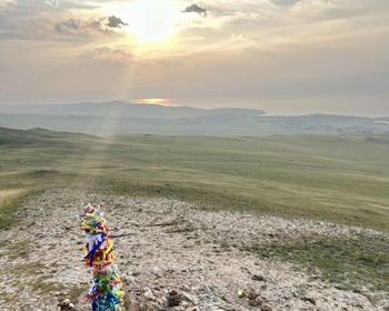 Северные просторы Ольхона: мысы Хобой, Сагаан Хушун и Шунтэ, скала Шаманка