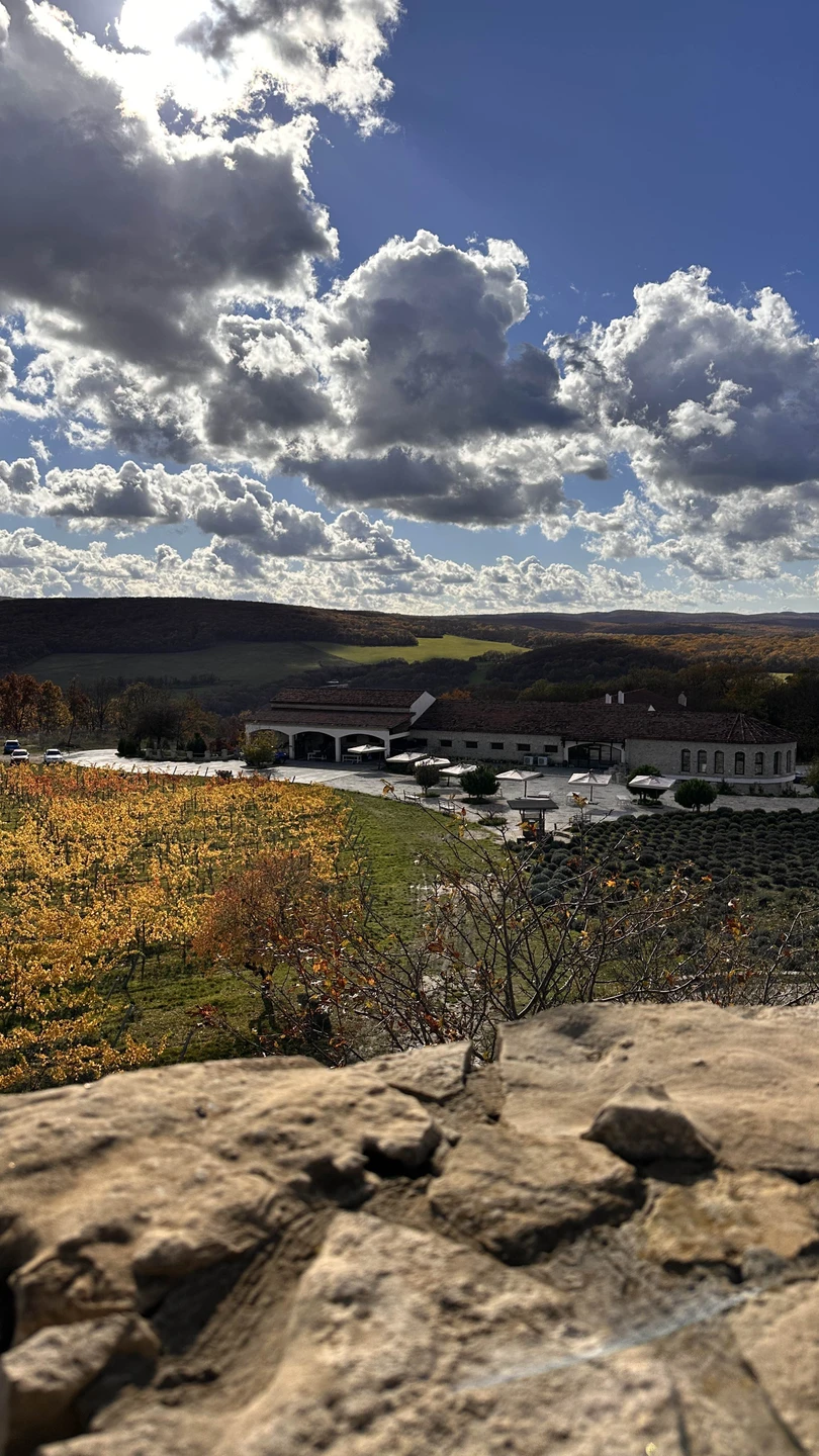 Попали в настоящий уголок прованса. Тут вас и лаванда, сад, ресторан, жилье в соответствующем стиле, виноградники