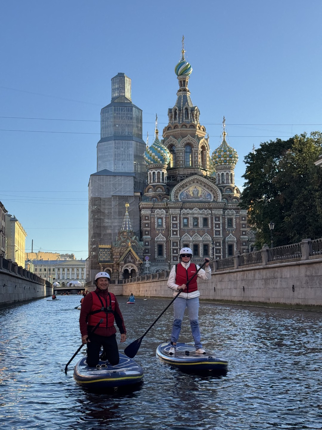 Сап-тур по центру Петербурга в мини-группе (Людмила)