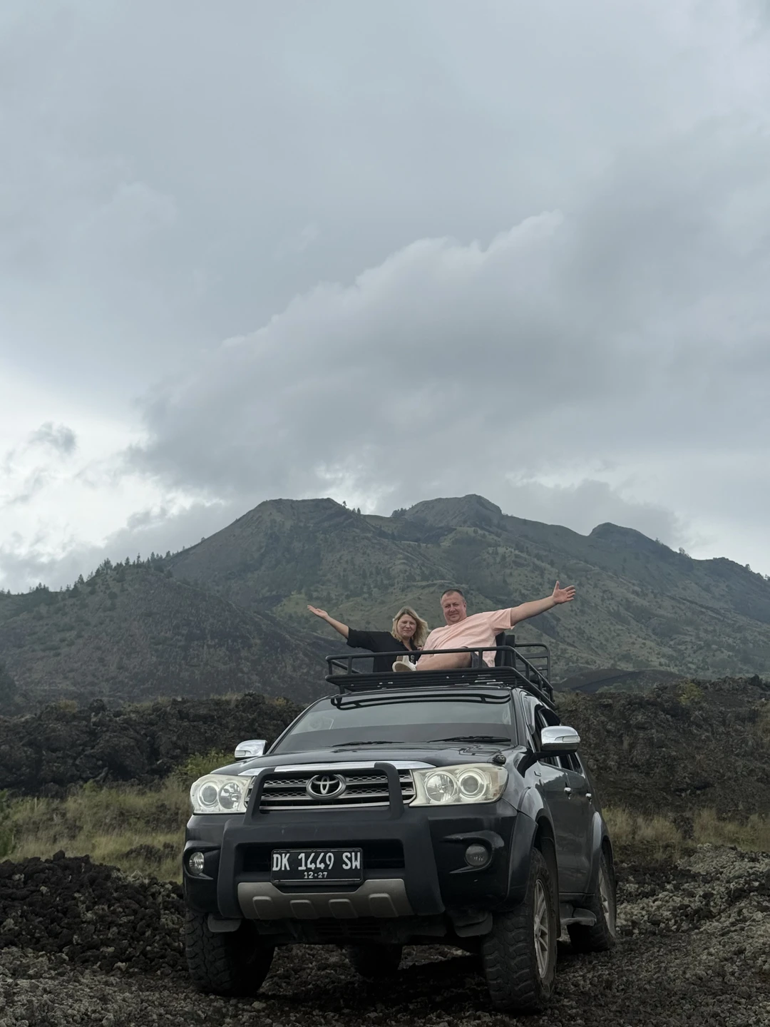 Джип-приключение на вулкане Батур (Hudic)