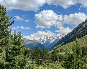 Радиальный выход в ущелье Ирик