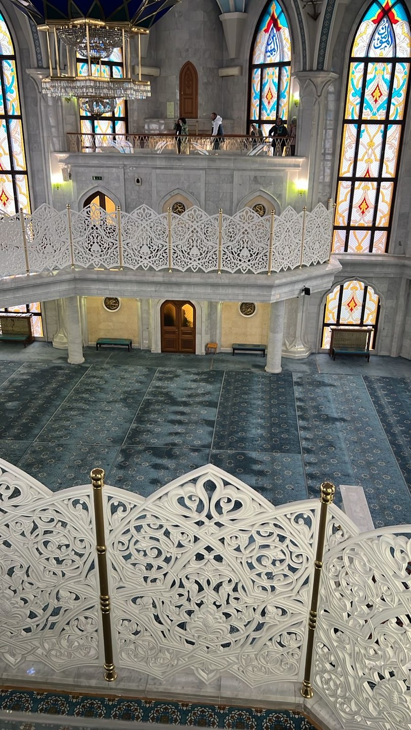 На экскурсии у Дании была моя сестра. Знакомство с Казанью было обстоятельным и очень разносторонним. Пешком