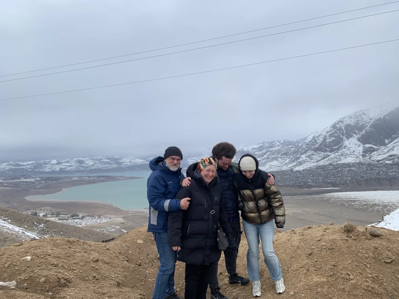 Экскурсия по горам и подъемникам. Прекрасные виды, местный колорит. Наш экскурсовод Сакен очень заботливый, интересный и