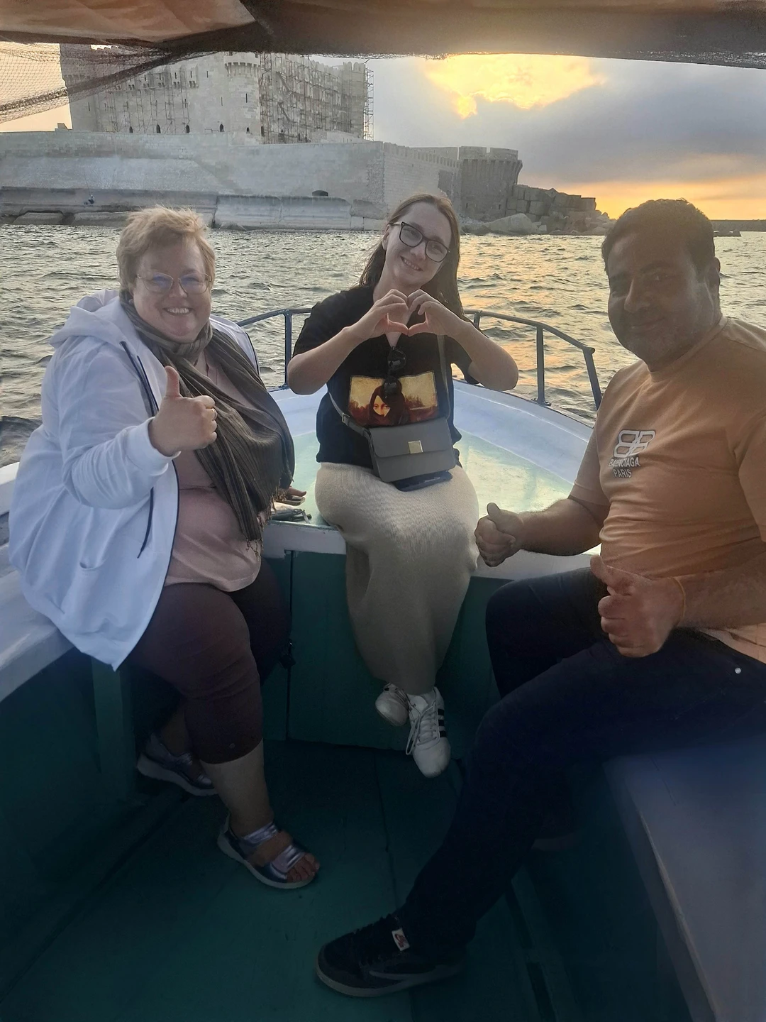 Мы провели замечательный день в компании гида Халима. Он показал нам основные достопримечательности Александрии, мы посетили