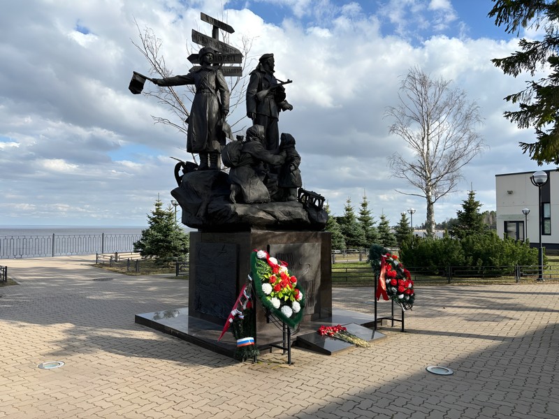 Дорога жизни на Ладожском озере