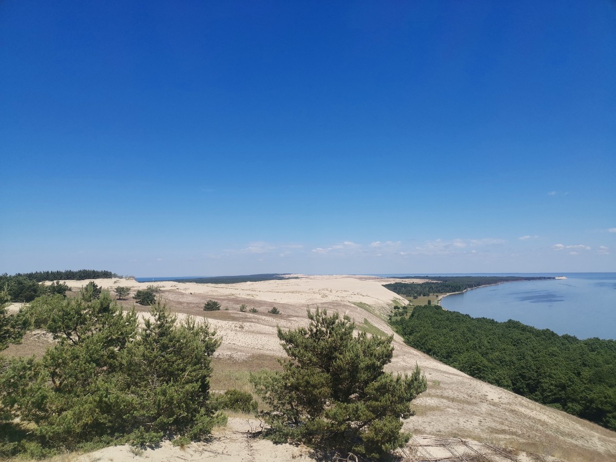 Великолепная Куршская коса и очаровательный Зеленоградск (из Янтарного)