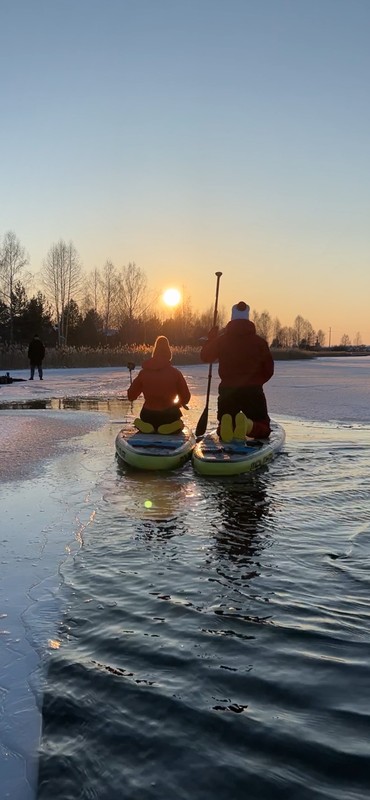 Фантастическое путешествие на сапах в зимнюю сказку