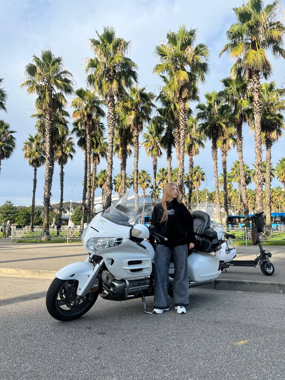 Прогулка по Олимпийскому парку Сочи на мотоциклах (Татьяна)