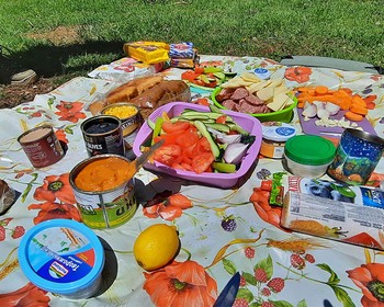 Зелёная полка, ледник и водопад Гумачи