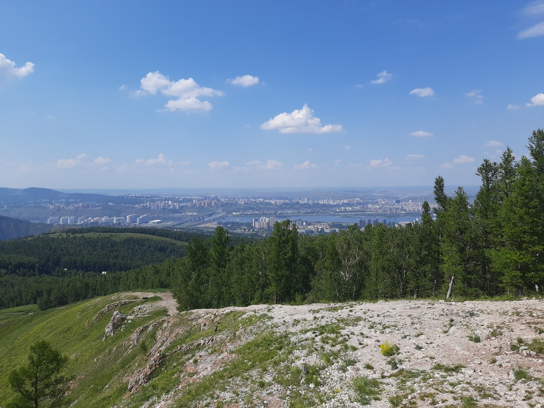 Панорамы Красноярска: Торгашинский хребет (Оксана)