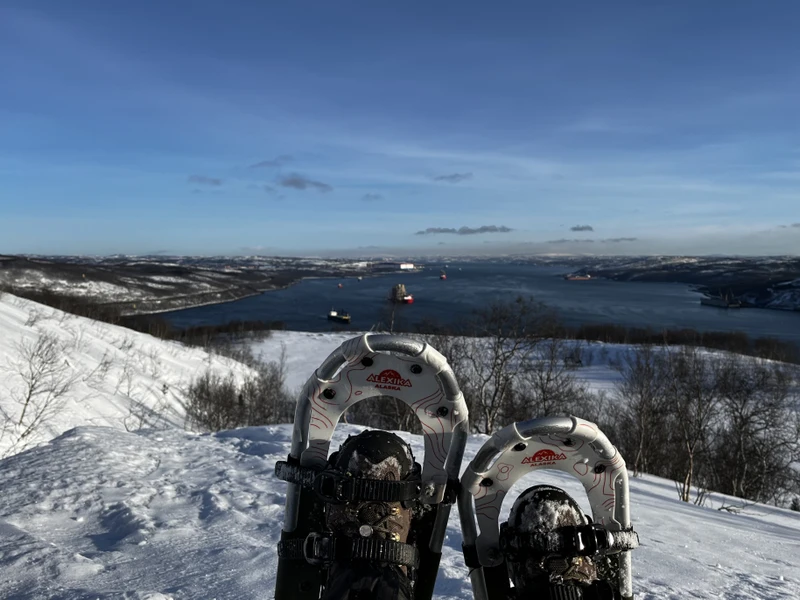 Виды Хайкинг в полярную ночь: сопки, фьорды и завораживающие виды
