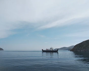 Переезд от Иркутска до Хужира, прогулка до мыса Бурхан