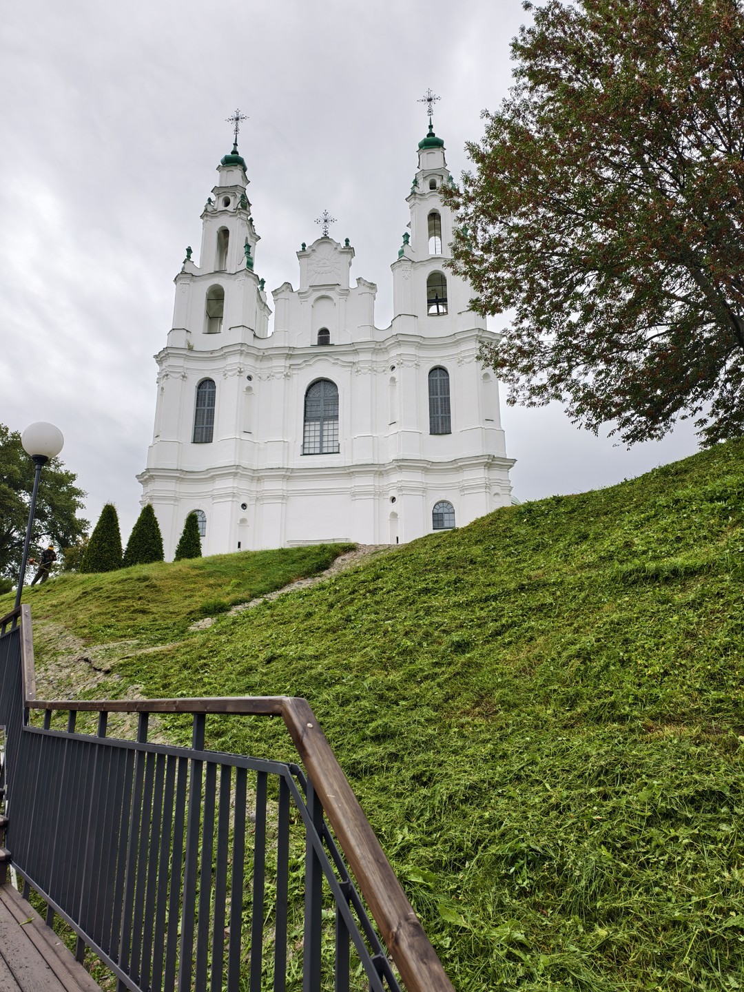 Сегодня мы побывали на экскурсии в Полоцке. Провела её для нас Ольга.