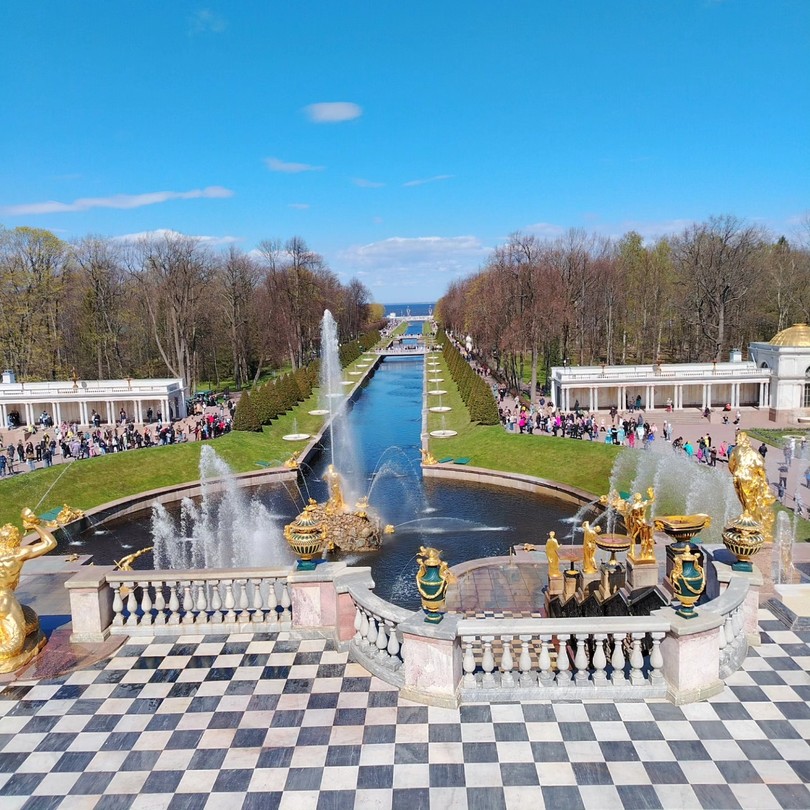 Большой дворец в Петергофе: групповая экскурсия из Петербурга (Анна)
