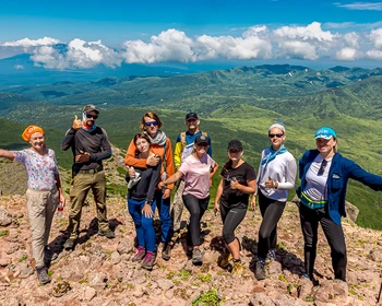 Вулкан Баранского, кулинарный эксперимент, река Кипящая