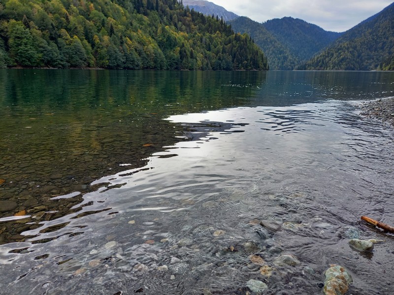 Озеро Рица и Гегский водопад на внедорожнике