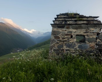 Селение Мизур, путь до Верхнего Фиагдона