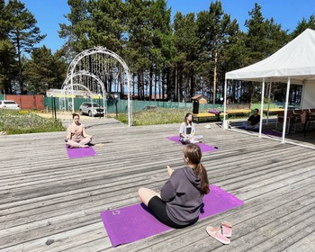 Баня, мастер-классы и прощание