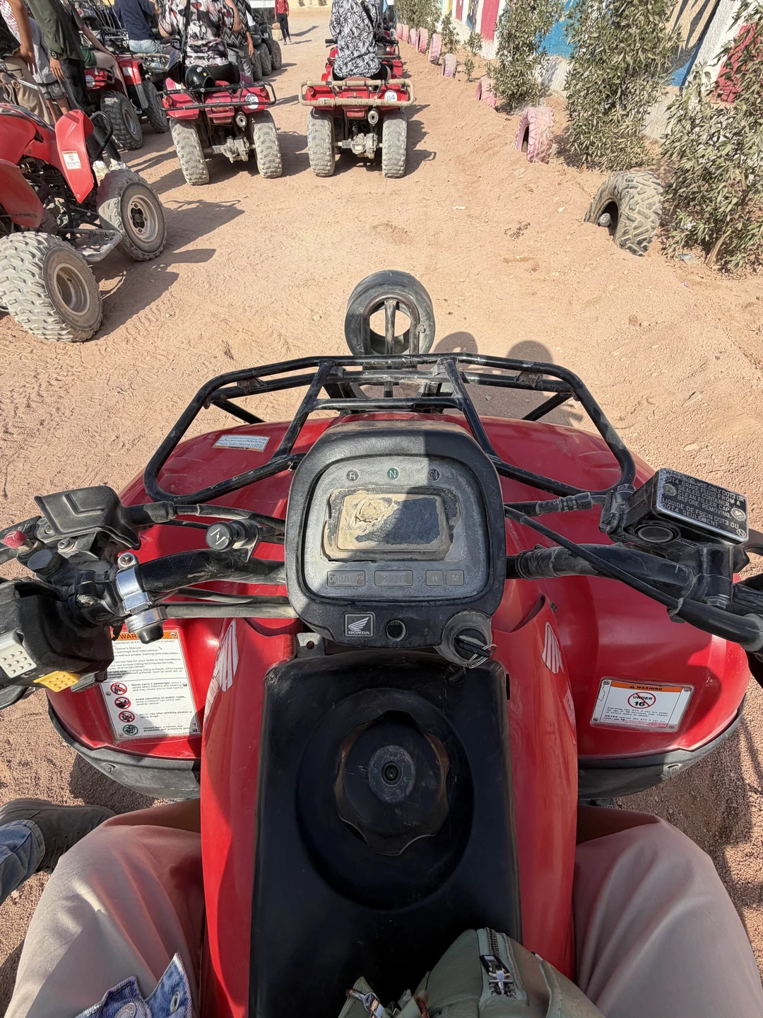 На квадроциклах в группе: сафари в Шарм-эль-Шейхе (Анастасия)