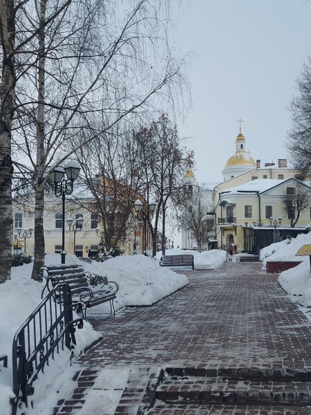 Я заболела, пишу под диктовку мужа, которому удалось побывать на экскурсии с Аллой: