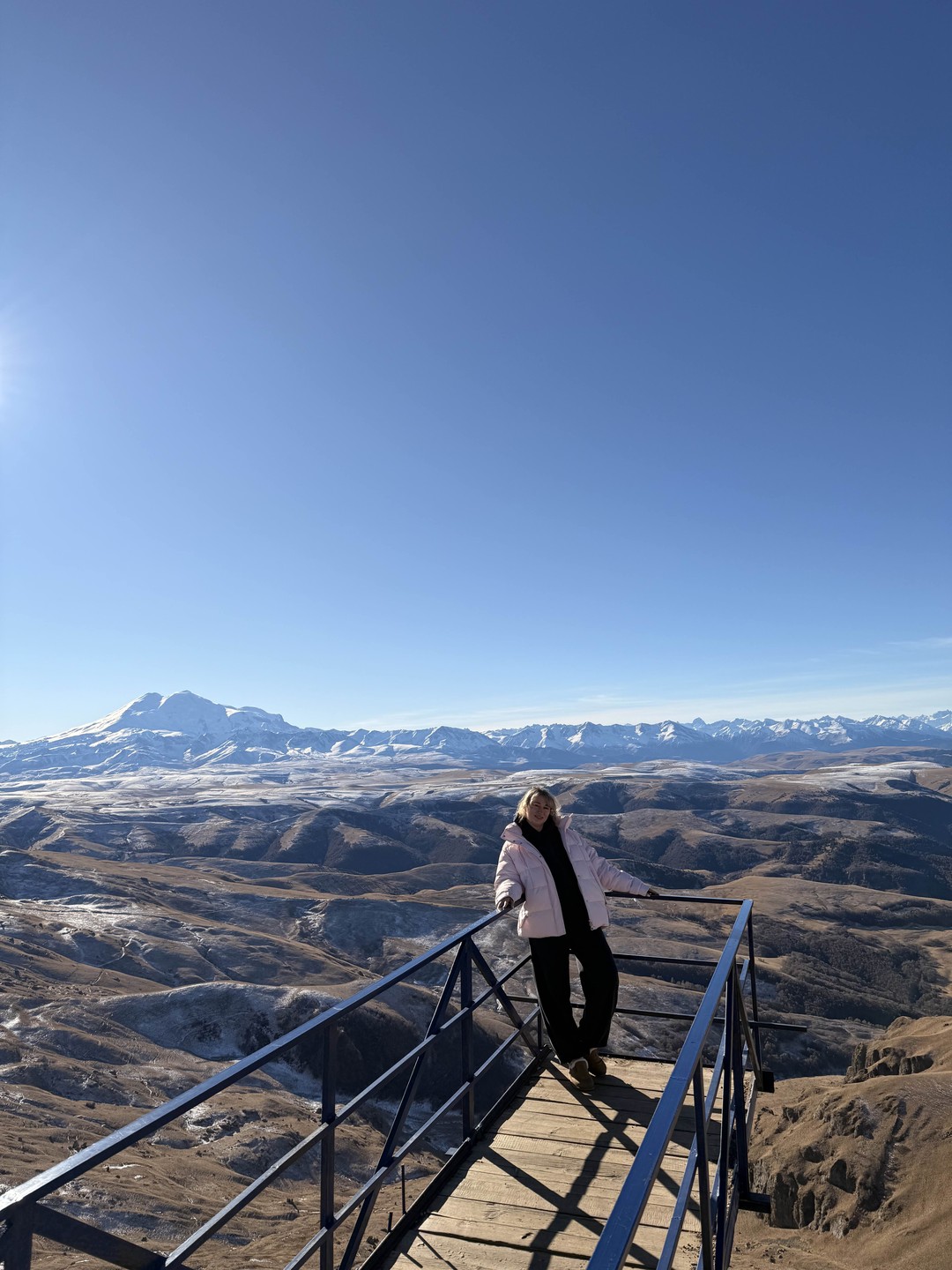 Поездка на плато прошла в спокойном и размеренном ритме. Пейзажи были открытые и хорошо просматриваемые
