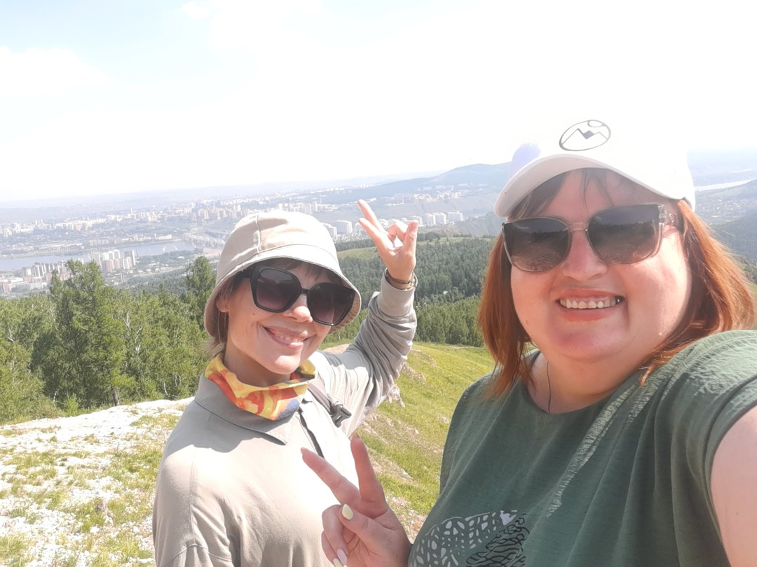 Панорамы Красноярска: Торгашинский хребет (Оксана)