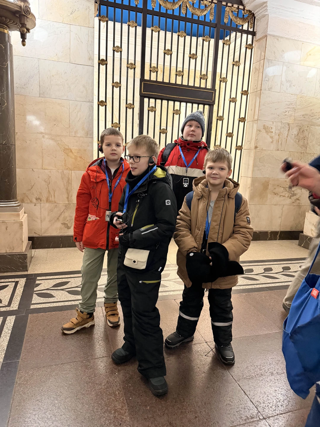 Детская экскурсия по московскому метро (Иван)