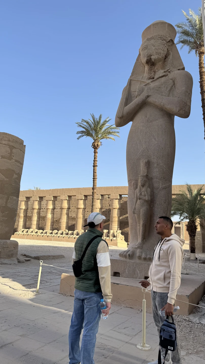 Мы благодарим, за нашу отличную экскурсию в Луксор, всех причастных!