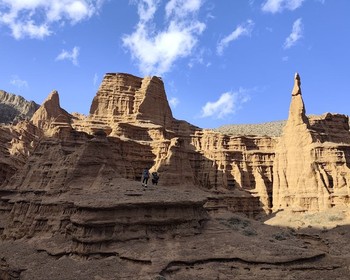 Каньоны Кок-Мойнок и реки Чу, возвращение в Бишкек