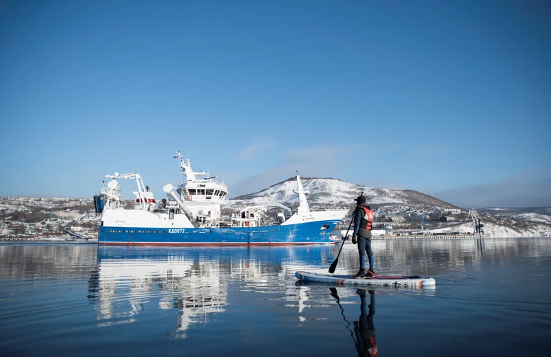 К лежбищу сивучей - на сапах