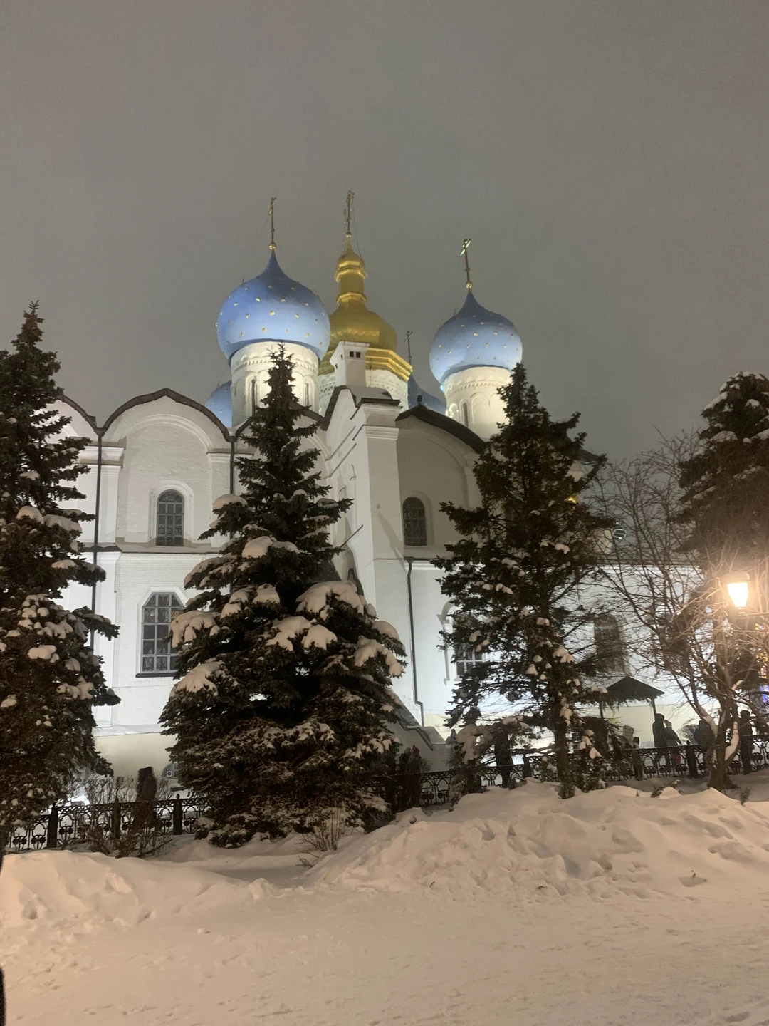 Новогодний кремль - сказка в центре Казани (Екатерина)