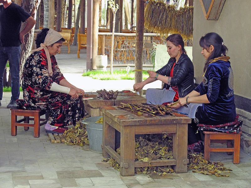 Старый Самарканд и его ремесленные центры