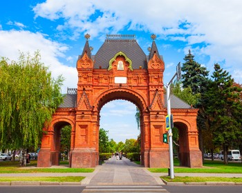 Краснодар: улица Красная, парк «Краснодар»