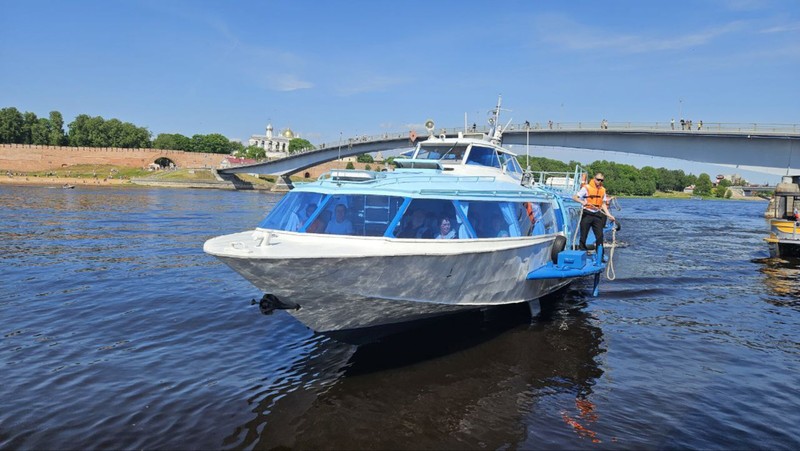 Водный маршрут «деревня Взвад - Великий Новгород»