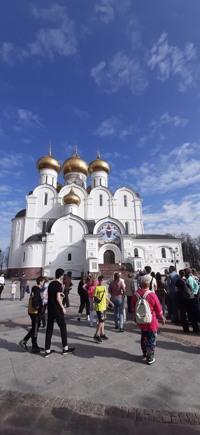 Знакомство с Ярославлем на авто-пешеходной экскурсии в группе (Лариса)