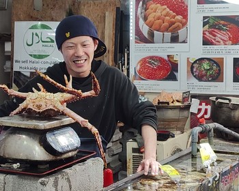 Рыбный рынок Санкаку, Музей Банка Японии, подъём на гору Тэнгу, переезд в Асахикаву