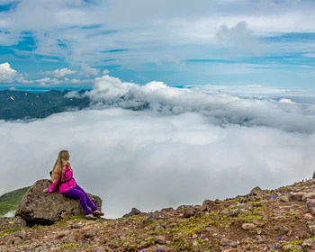 Вулкан Баранского, кулинарный эксперимент, река Кипящая
