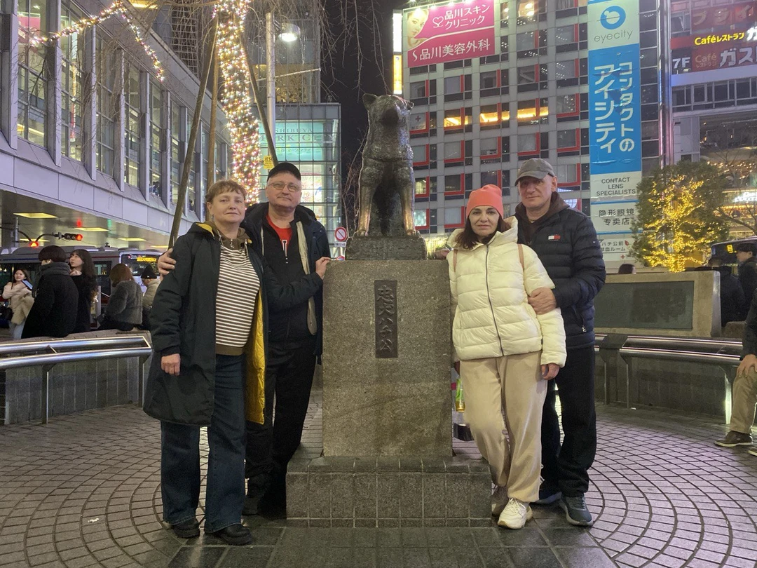 Огромная благодарность нашему гиду Сергею, за отличную экскурсию, грамотно составленный маршрут по городу Токио