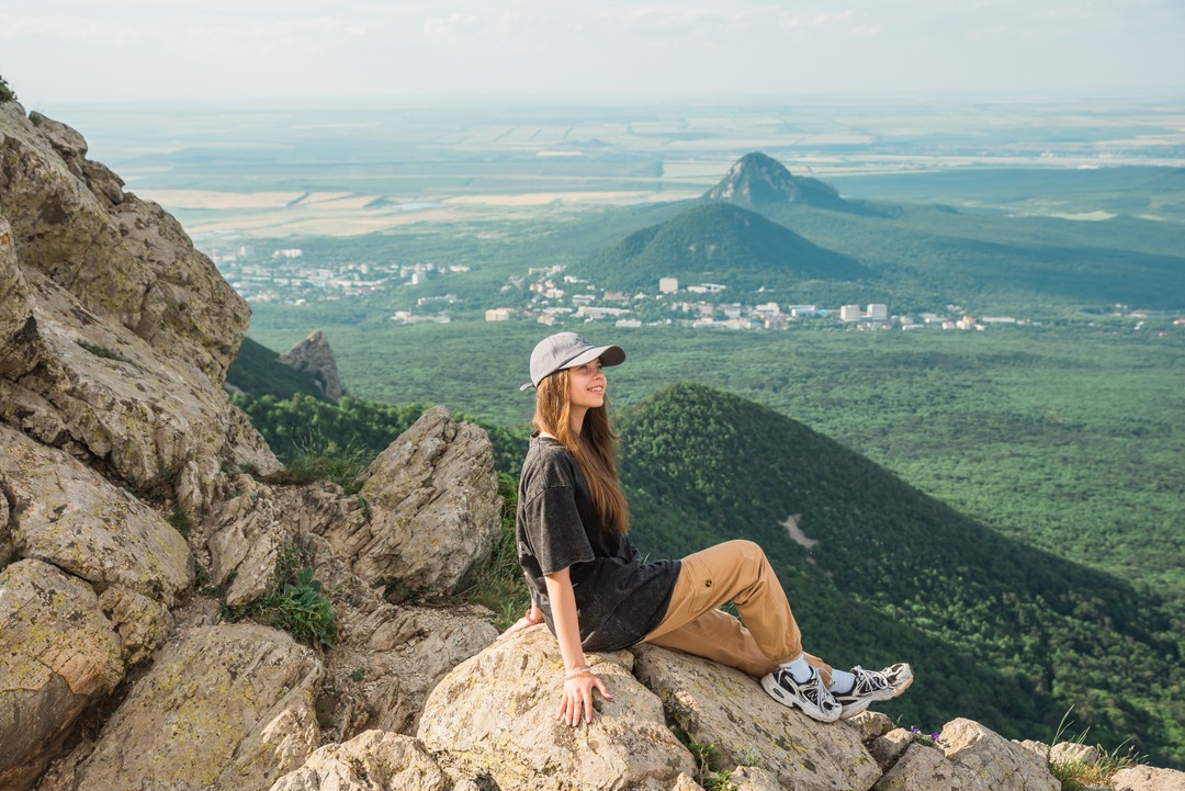 Пятигорские пейзажи: фотосессия на горе Бештау (Ирина)