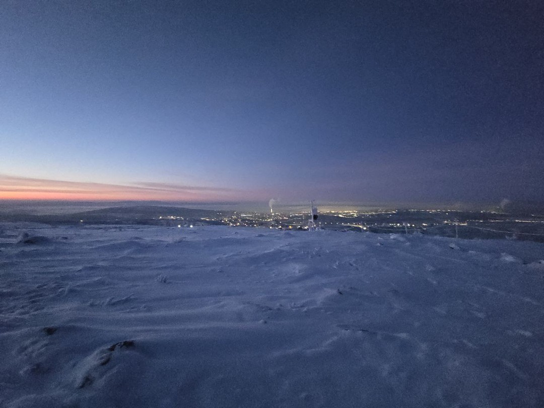Прогулка на снегоходах в мини-группе (Екатерина)