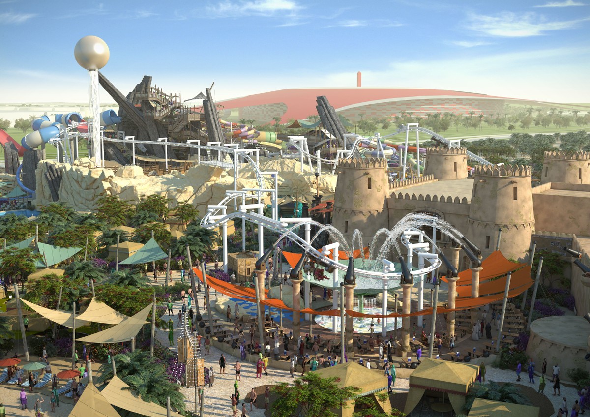 Фото Билеты в аквапарк Yas Waterworld с обедом