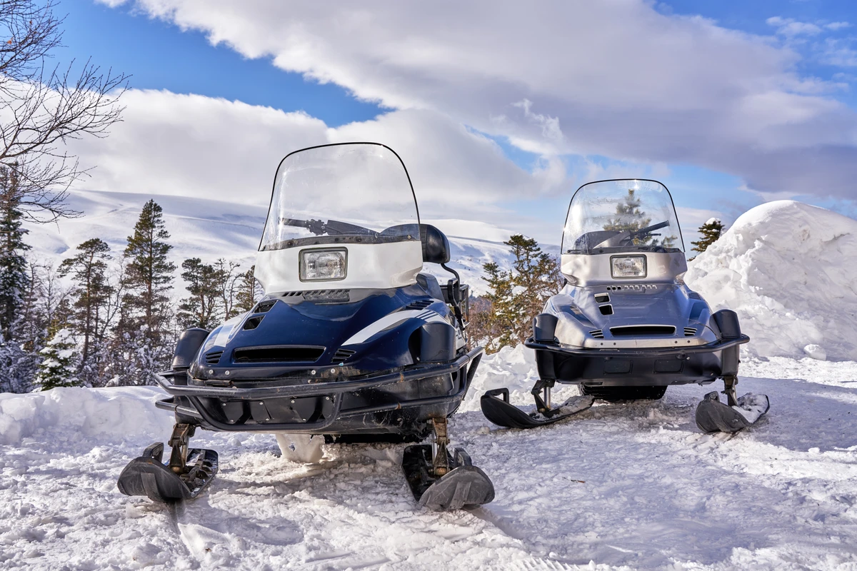 Снегоходы рулят! Поездка по просторам Сахалина