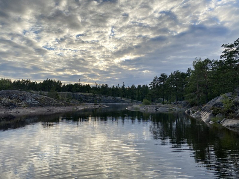 Прогулка на катере по Ладожским шхерам